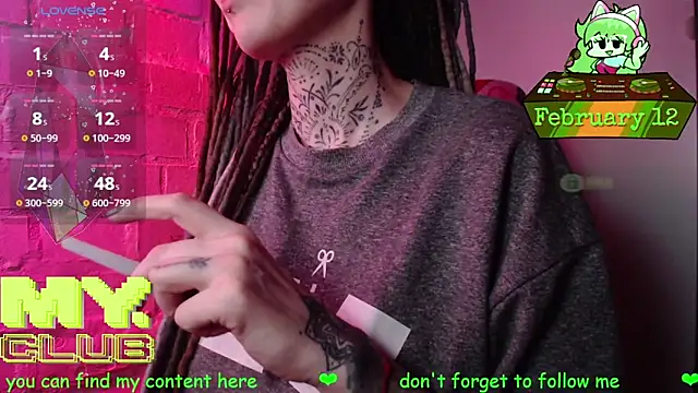 XXX chat uživo modela Witch_Emma