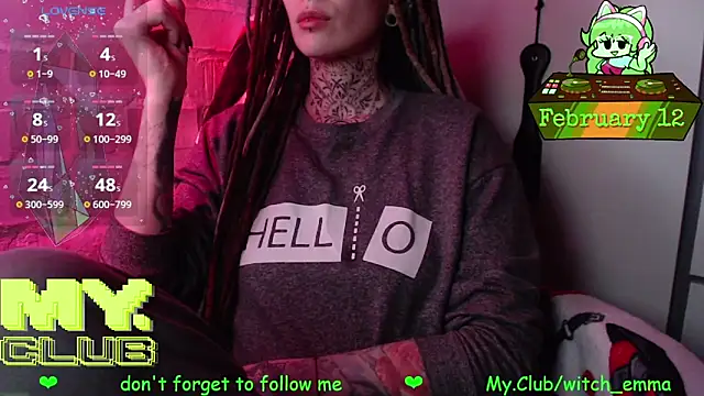 Czat XXX na żywo – Witch_Emma