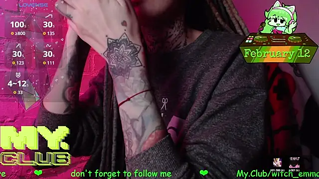 Chat XXX en directo de Witch_Emma