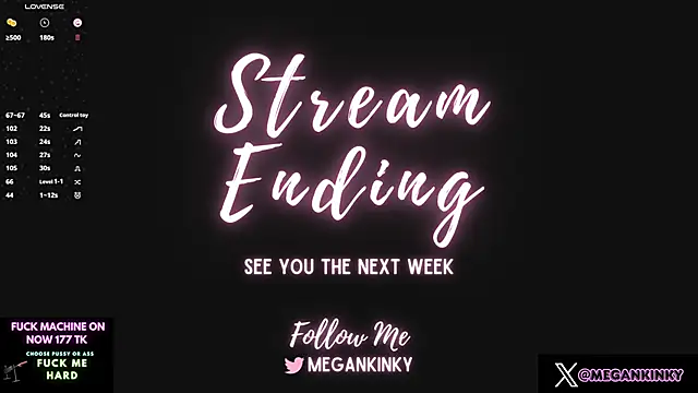 แชท XXX สดของ fetishkinkymeganx