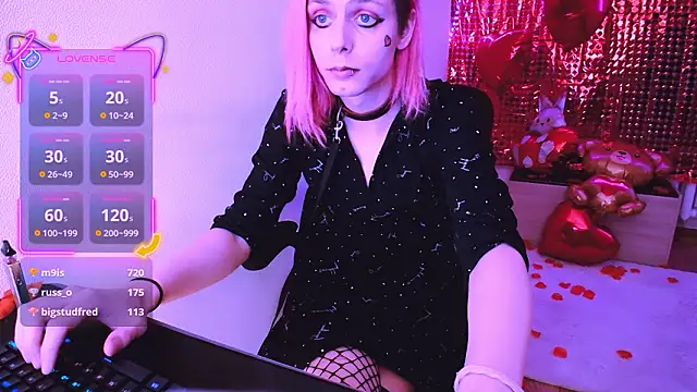 Littlepinkcat webkamerás műsora