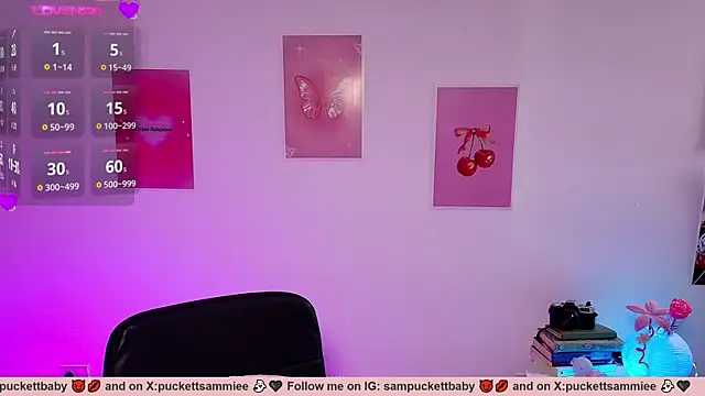 Živý XXX chat Sampuckettbaby