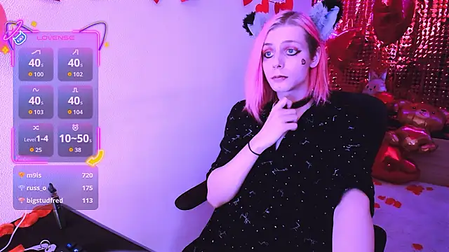 Littlepinkcatのウェブカメラショー