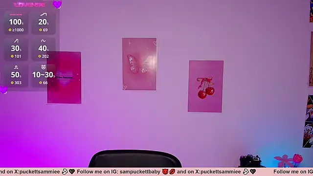 Chat XXX en directo de Sampuckettbaby