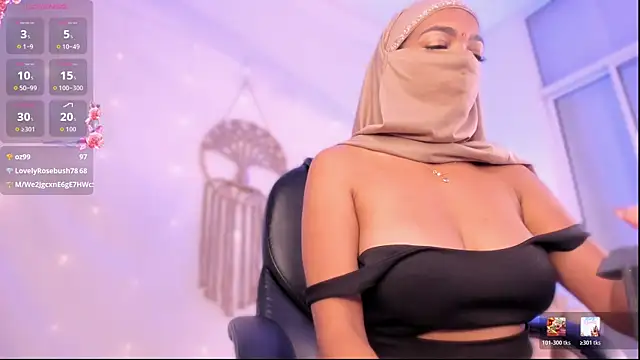 Show de Yuli_arabic na webcam