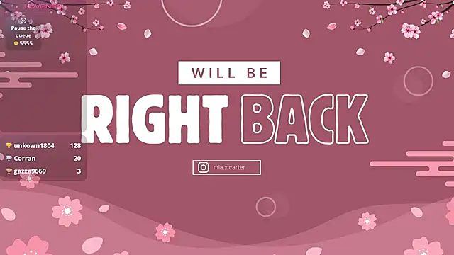 miacarterxxx élő XXX-chatje