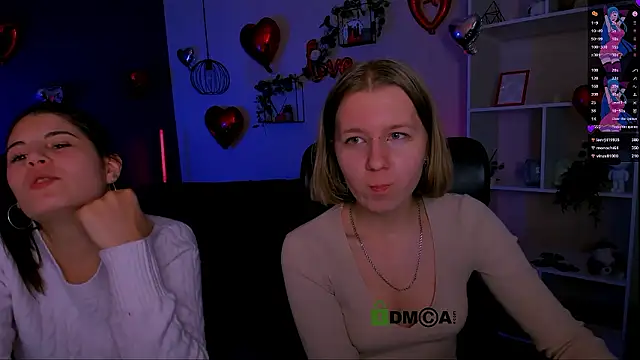 gloria_bubble webcam show