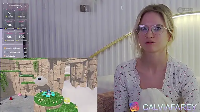 calviafarey 라이브 XXX 채팅