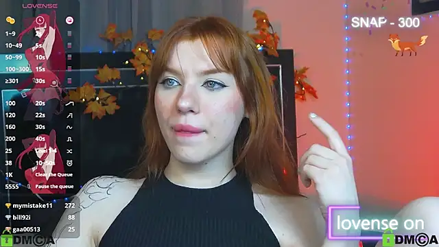 Show modela MeganNewCat na web-kameri