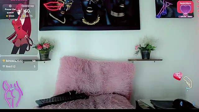 Show modela NathalialLooes na web-kameri