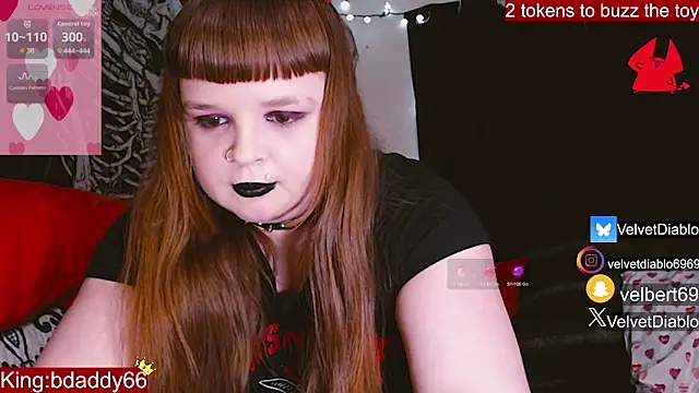 VelvetDiablo Obrolan Langsung XXX