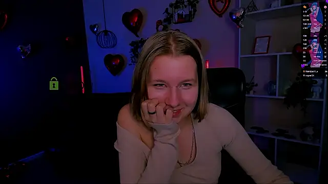 gloria_bubble élő XXX-chatje