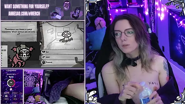 AnneSaon Webbikameraesitys