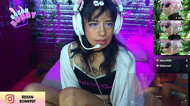 Chat XXX ao vivo de Roxanbunny1