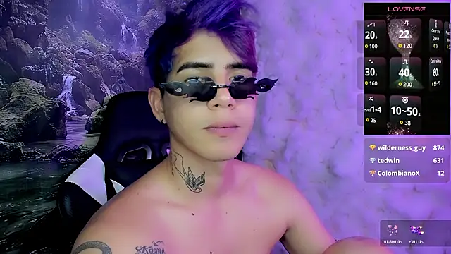 Tayson_Rivers webkamerás műsora