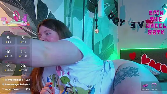 RubyValen élő XXX-chatje