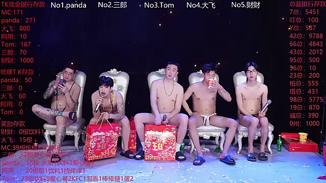 Pertunjukan Kamera Web OUBA-boy