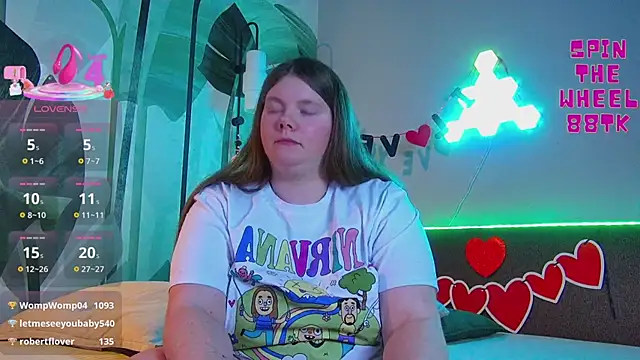 Chat +18 de RubyValen ao vivo