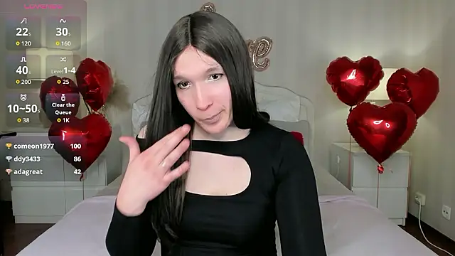 valeriasecret élő XXX-chatje