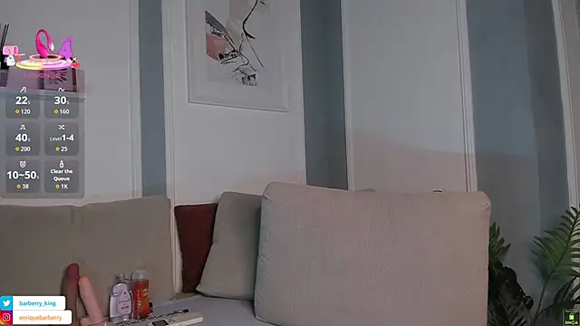 EnriqueBarberry 웹캠 쇼