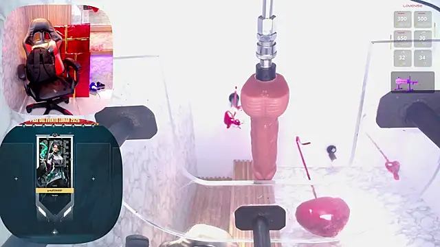 NinaCapelli élő XXX-chatje