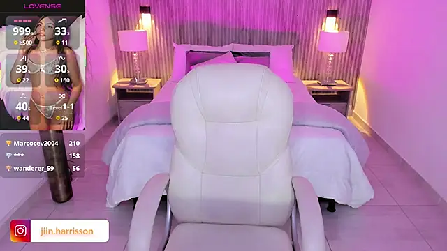 Chat +18 de Jin-harrison ao vivo