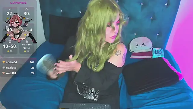 keith_cute élő XXX-chatje