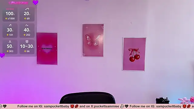 Sampuckettbaby Adlı Modelin Canlı XXX Sohbeti