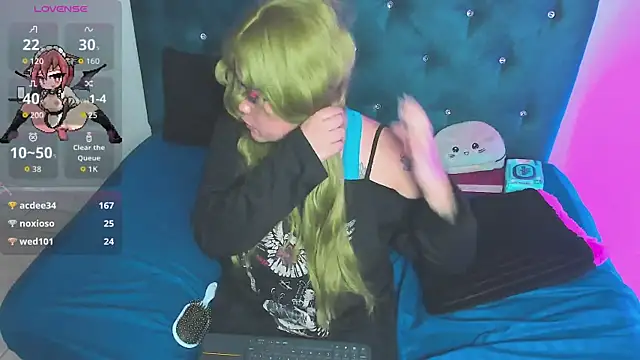 keith_cute élő XXX-chatje