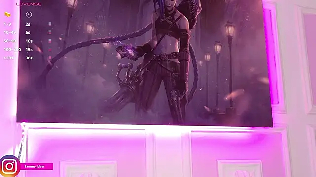 Chatroom XXX en direct de Sammyblaer