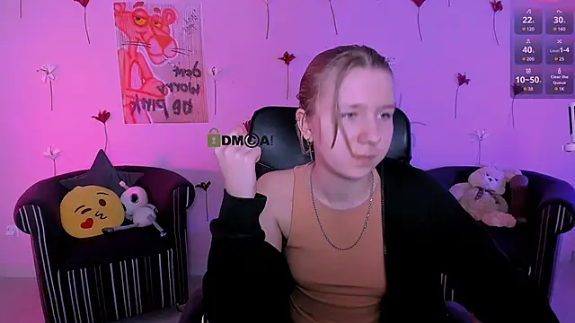 gloria_bubble élő XXX-chatje