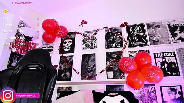 Chat +18 de Lexyjoycce ao vivo