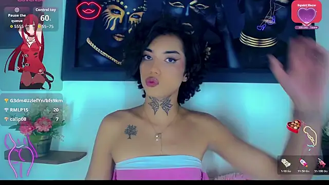 Show modela Darianna_Atehortua na web-kameri