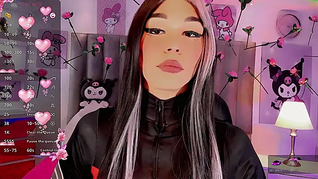 Show de dearAlanaxxx na webcam