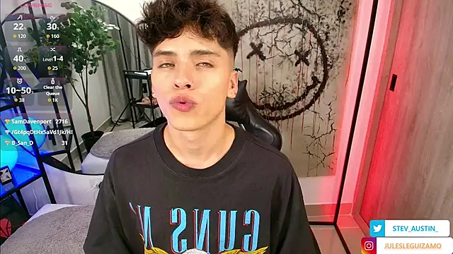 Chatroom XXX en direct de stev_austin_