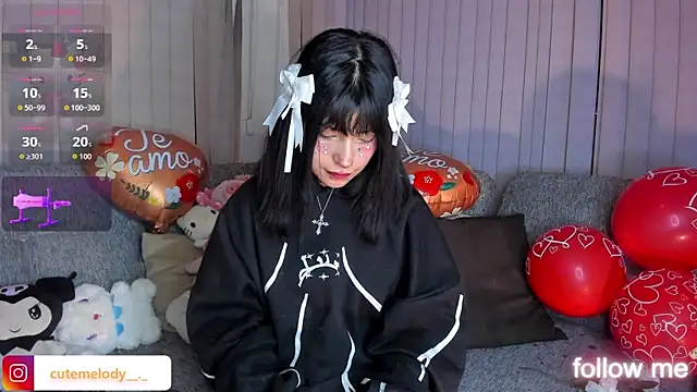 Chat XXX ao vivo de Melody-chers