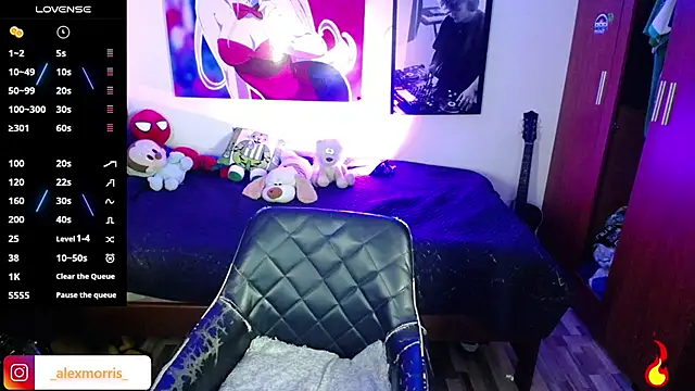 _AlexMorris Adlı Modelin Canlı XXX Sohbeti