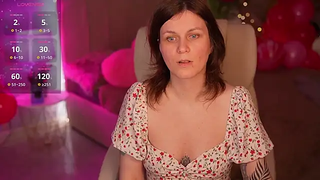 Show modela TinaMelt na web-kameri