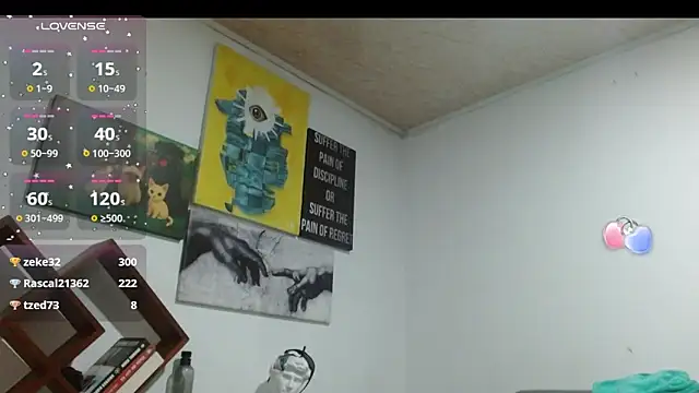 Živý XXX chat ZoeBakers_