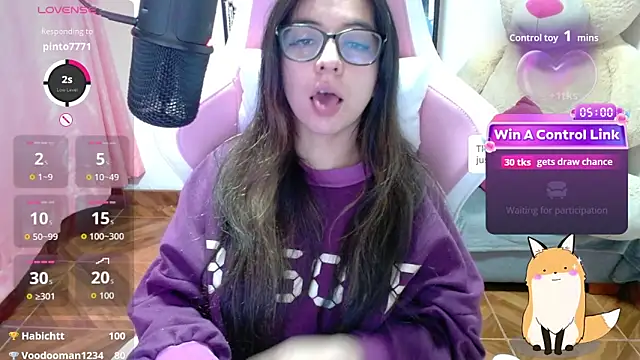 Maggie_Fox3 élő XXX-chatje