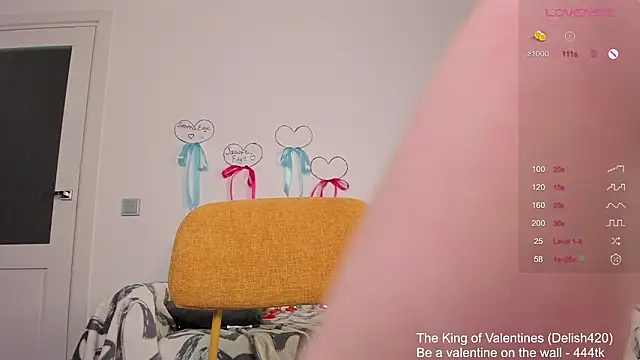 DanaCandy élő XXX-chatje