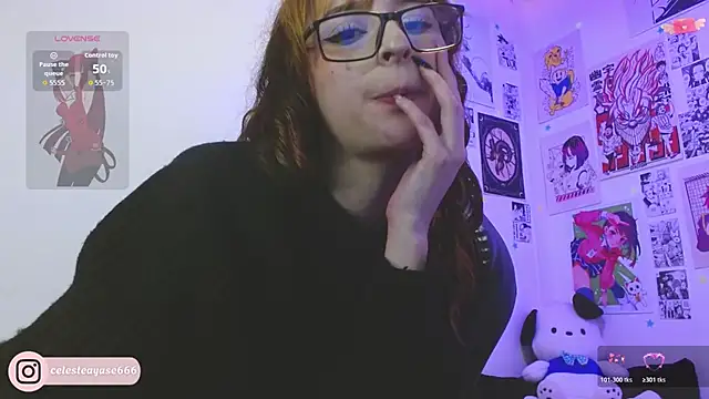 Chat XXX ao vivo de CelesteAyase