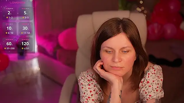 TinaMelt webkamerás műsora