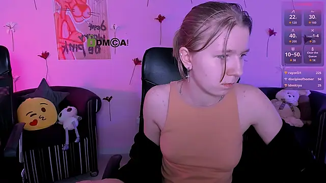 gloria_bubble élő XXX-chatje