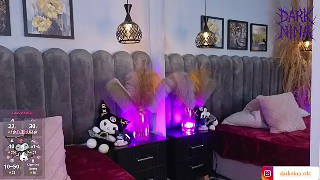 Dark_nina_ webkamerás műsora