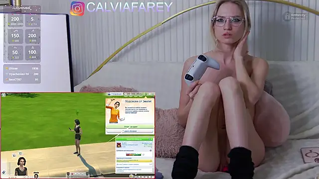XXX chat uživo modela calviafarey