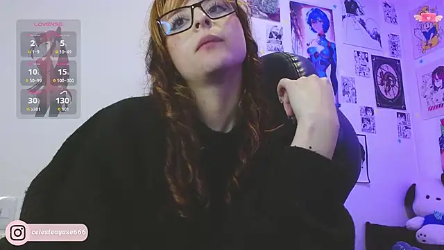 Chat XXX ao vivo de CelesteAyase