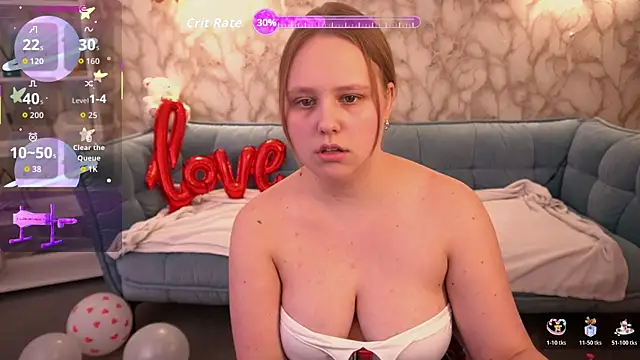 CrystallPawsのライブXXXチャット