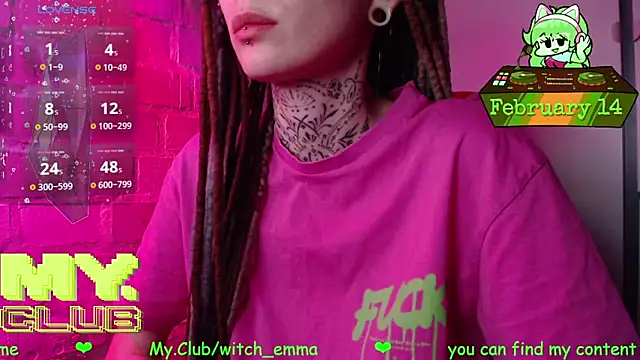 Chat +18 de Witch_Emma ao vivo