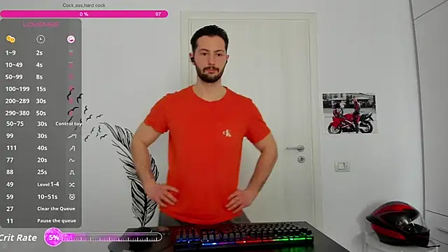 ZackFraserのライブXXXチャット